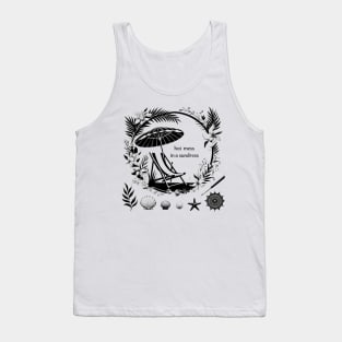 Hot Mess in a Sundress Summer Vibe Tank Top